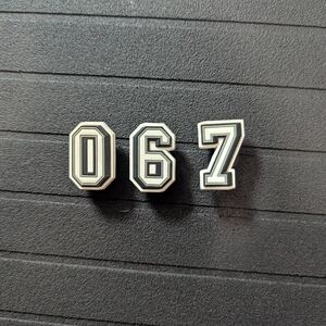 Numbers Crocs Jibbitz